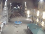 Archiv Foto Webcam Aalen - Blick auf den Marktplatz 23:00