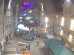 Archiv Foto Webcam Aalen - Blick auf den Marktplatz 23:00