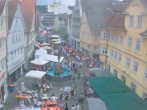 Archiv Foto Webcam Aalen - Blick auf den Marktplatz 13:00