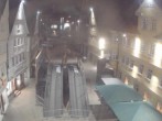 Archiv Foto Webcam Aalen - Blick auf den Marktplatz 23:00