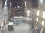 Archiv Foto Webcam Aalen - Blick auf den Marktplatz 23:00