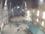 Archiv Foto Webcam Aalen - Blick auf den Marktplatz 19:00