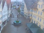 Archived image Webcam Aalen - View to the town square 13:00