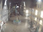 Archiv Foto Webcam Aalen - Blick auf den Marktplatz 23:00