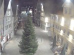 Archiv Foto Webcam Aalen - Blick auf den Marktplatz 23:00