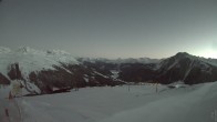 Archiv Foto Webcam Blick vom Rojen - Vinschgau 06:00