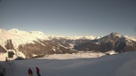 Archiv Foto Webcam Blick vom Rojen - Vinschgau 09:00