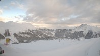 Archiv Foto Webcam Blick vom Rojen - Vinschgau 07:00