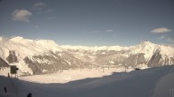 Archiv Foto Webcam Blick vom Rojen - Vinschgau 11:00