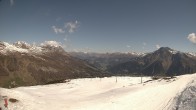 Archiv Foto Webcam Blick vom Rojen - Vinschgau 09:00