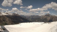 Archiv Foto Webcam Blick vom Rojen - Vinschgau 13:00