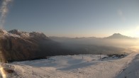 Archiv Foto Webcam Blick vom Rojen - Vinschgau 05:00