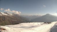 Archiv Foto Webcam Blick vom Rojen - Vinschgau 07:00