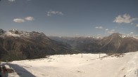 Archiv Foto Webcam Blick vom Rojen - Vinschgau 15:00