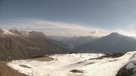Archived image Webcam View Rojen Mountain, Vinschgau 07:00