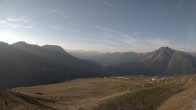 Archiv Foto Webcam Blick vom Rojen - Vinschgau 19:00