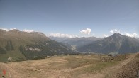Archiv Foto Webcam Blick vom Rojen - Vinschgau 09:00