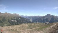 Archiv Foto Webcam Blick vom Rojen - Vinschgau 09:00