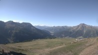 Archiv Foto Webcam Blick vom Rojen - Vinschgau 17:00