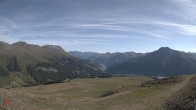 Archived image Webcam View Rojen Mountain, Vinschgau 07:00