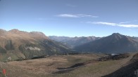 Archiv Foto Webcam Blick vom Rojen - Vinschgau 08:00