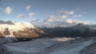Archiv Foto Webcam Blick vom Rojen - Vinschgau 07:00