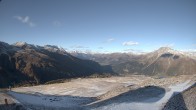 Archiv Foto Webcam Blick vom Rojen - Vinschgau 15:00