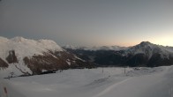 Archiv Foto Webcam Blick vom Rojen - Vinschgau 05:00
