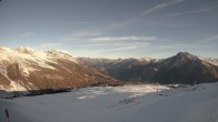 Archiv Foto Webcam Blick vom Rojen - Vinschgau 08:00