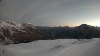 Archived image Webcam View Rojen Mountain, Vinschgau 05:00