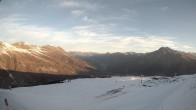 Archiv Foto Webcam Blick vom Rojen - Vinschgau 07:00