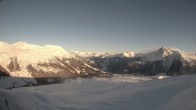 Archiv Foto Webcam Blick vom Rojen - Vinschgau 07:00