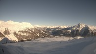 Archiv Foto Webcam Blick vom Rojen - Vinschgau 08:00