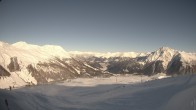 Archiv Foto Webcam Blick vom Rojen - Vinschgau 09:00
