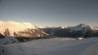 Archived image Webcam View Rojen Mountain, Vinschgau 07:00