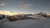 Archived image Webcam View Rojen Mountain, Vinschgau 08:00