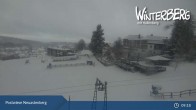 Archived image Webcam Neuastenberg Village and Slopes 08:00