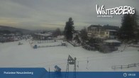 Archived image Webcam Neuastenberg Village and Slopes 08:00