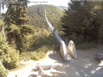 Archiv Foto Webcam Hängebrücke Geierlay bei Mörsdorf 09:00