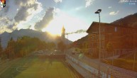 Archiv Foto Webcam Bartholomäberg - Kirche St. Bartholomäus 19:00