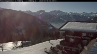 Archiv Foto Webcam Silbertal: Panoramagasthof Kristberg 13:00