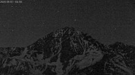 Archiv Foto Webcam Sicht auf Rosskogel in Oberperfuss, Tirol 03:00