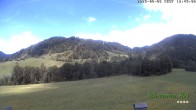 Archived image Webcam Mt. Diedamskopf - Schrannen-Hof 13:00