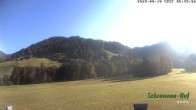 Archiv Foto Webcam Schoppernau: Schrannen-Hof 02:00