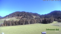 Archiv Foto Webcam Schoppernau: Schrannen-Hof 09:00