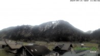 Archived image Webcam Schoppernau: Mt. Zitterklapfen 13:00