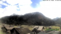 Archived image Webcam Schoppernau: Mt. Zitterklapfen 15:00