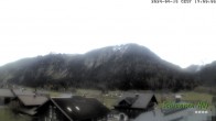 Archived image Webcam Schoppernau: Mt. Zitterklapfen 17:00