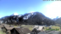 Archived image Webcam Schoppernau: Mt. Zitterklapfen 15:00