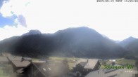 Archived image Webcam Schoppernau: Mt. Zitterklapfen 13:00